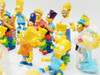 The Simpsons PVC Lot of 28 Figures Bart Homer Marge Nelson Lisa Collectible Toys