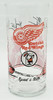 NHL Detroit Red Wings Spud and Silk 6 Glass Cup 1988 Little Caesar Enterprises, Inc