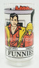 Terry and the Pirates 5.5" Glass 1976 The Sunday Funnies Comic Collector Series