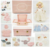 Ginny Vogue Vintage Trousseau Trunk w/ 1955 Platinum Blonde Bride Doll & Outfits