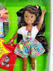 Barbie Polly Pocket Janet Doll with 3 Polly Pocket Dolls AA 1994 Mattel 12984