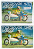 Clockwork Motorcycle with Sidecar Wind Up Tin Toy by Clockwork MS 709 Collectable Item