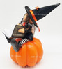 Annalee Mobilitee Dolls 6 Witch Kid On Pumpkin Doll No 201007