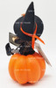 Annalee Witch Kid On Pumpkin 6" Doll No. 201007
