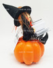 Annalee Witch Kid On Pumpkin 6" Doll No. 201007