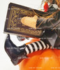 Annalee Witch Kid On Pumpkin 6" Doll No. 201007