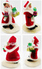Annalee Lot of 4 Christmas Wired Dolls Santa, Goat, Kitten