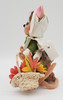 Annalee Dolls Inc Pilgrim Girl Mouse 6" Wired Doll 2010 No.351010 Mint