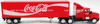 Coca-Cola Coca Cola Big Rig Tractor Trailer Diecast Metal Hartoy No 3300C USED