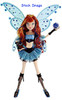 Winx Club Comic-Con 2012 Blue Bloom Believix Doll Jakks Pacific 2012 No 53287