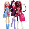 Monster High Ghoulebrities in Londoom 3 Pack Catty Noir Elissabat Viperine Gorgon