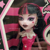 Monster High Wave 1 Draculaura Doll With Count Fabulous Mattel 2009 #N5946