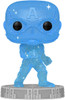 Funko Pop Art Series 46 Marvel Infinity Saga Captain America Bobblehead Figure