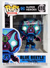 Funko Pop! Heroes Dia De Los DC Super Heroes #410 Blue Beetle Action Figure