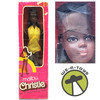 Barbie Malibu Christie Doll African American 1975 Mattel #7745 Yellow