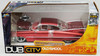 Dub City Old Skool 1959 Cadillac Coupe de Ville Vehicle Red Jada Toys 2004 NRFB