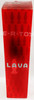 Lava Brand Black Base Blue Liquid Green Lava Lamp 16.5" Lava World 2003 NEW