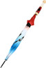 Harley Quinn Sublimated Canopy Umbrella with Molded Baseball Bat Handle