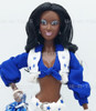 Barbie Dallas Cowboys Cheerleaders Barbie African American 2007 Pink Label M2317 USED