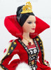 Barbie Alice in Wonderland Queen of Hearts Barbie Doll 2007 Silver Label L5850 USED