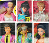 Barbie and The Rockers Lot of 6 Dolls Mattel Dana Diva Derek Ken and Barbie USED