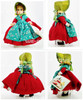Madame Alexander Lot of 4 International Collection Denmark Dolls 569 BK USED