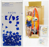 Avon Kids Get Real Girl Corey's Surfing Adventure Doll With Surfboard 1999 NEW