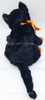 Beanie Babies TY Beanie Buddies Fraidy Black Halloween Cat 10 Plush 2001 NEW