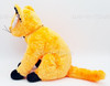 TY Beanie Buddies Scared-e Orange Halloween Cat 10" Plush 2002 NEW