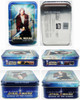 Star Wars 12 Metal Collector Cards With Collector Tins Metallic Impressions USED