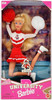 University Barbie North Carolina State Cheerleader Doll 1996 Mattel 17194