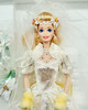 Star Lily Bride Barbie Porcelain Doll The Wedding Flower Collection 1994 Mattel