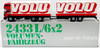 NZG Mercedes 2433L 6x2 for Volumen-Fahrzeug Tandem Truck & Trailer No 336