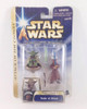 Star Wars Attack of the Clones Yoda and Chian Action Figures Hasbro 2002