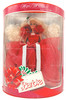Barbie Happy Holidays Doll 1988 Special Edition Blonde In Red Dress Mattel #1703