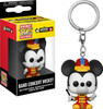 Disney Funko Pocket Pop Mickey 90 Years Band Concert Mickey Vinyl Figure Keychain 2018