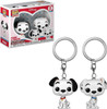 Disney Funko Pocket Pop 101 Dalmatians Pongo and Perdita 2 Pack Vinyl Figure Keychains