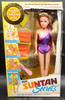 Real Suntan Secrets Breezy Doll In Purple & Pink Swimsuit 1988 Creata NRFB