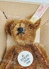 Steiff Club 1999 Teddy Bear 3.5" Mohair Dark Brown 7 with Certificate D-89537