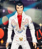 Timeless Treasures Elvis Presley White Eagle Jumpsuit Doll 2000 Mattel 28570