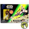 Star Wars The Power of the Force Speeder Bike Vehicle with Princess Leia Figure