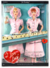 Barbie Pink Label Lucy & Ethel Dolls I Love Lucy Job Switching 2008 Mattel L9585