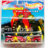 Hot Wheels Action Pack Fire Fighting Vehicle Set Mattel 1996 No. 16148 NRFP