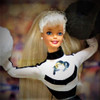 University of Colorado Cheerleader Barbie Doll 1996 Mattel 19169