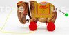 Fisher-Price Jingle Elephant Pull Toy Swaying Head FP 1993 No. 6145 NEW