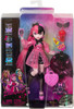 Monster High Doll, Draculaura with Accessories and Pet Bat, Posable Fashion Doll with Pink and Black Hair​​​​