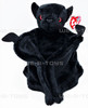 TY Beanie Buddy 8" Batty the Black Bat Plush 2009 with Tag