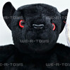 TY Beanie Buddy 8" Batty the Black Bat Plush 2009 with Tag