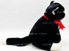 Beanie Babies Ty Beanie Buddy Zip the Cat Plush Toy Red Bow 1999 With Tag NEW