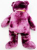 Ty Beanie Buddy Purple 2000 Signature Bear 14" Plush Toy With Tag NEW